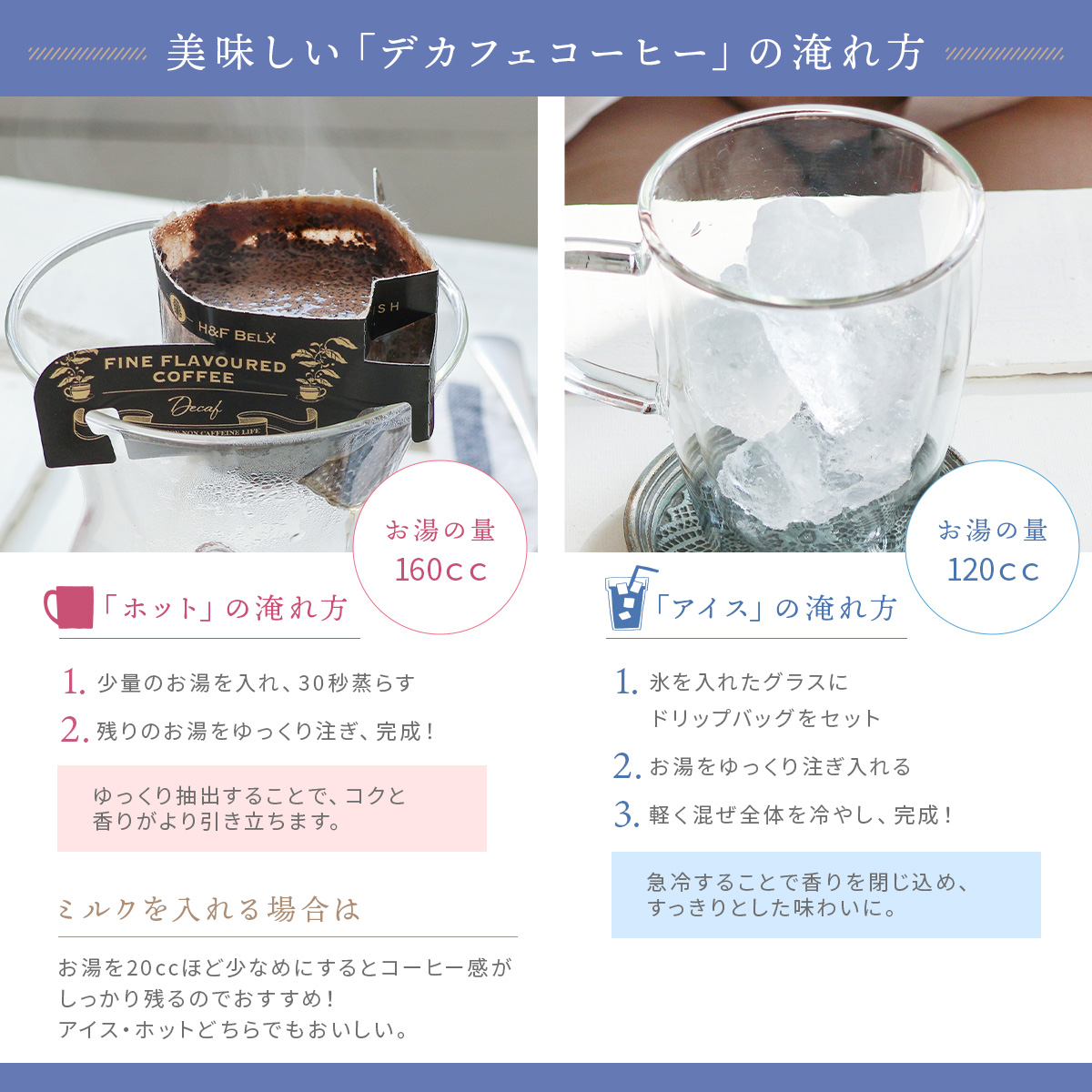 デカフェコーヒー ナイトブレンド