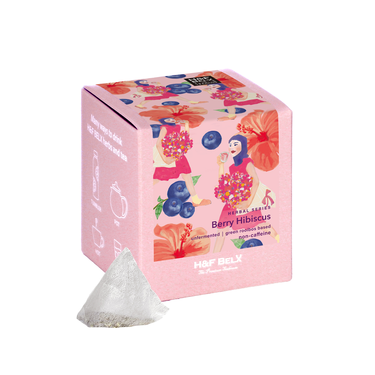 ベリーハイビスカス ルイボスティーCUBE