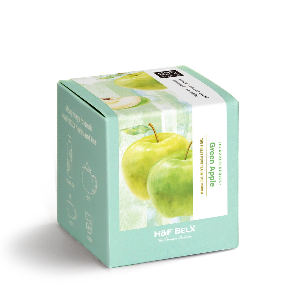CUBE］グリーンアップル 2.0g×20包 | H&F BELX ノンカフェインティー