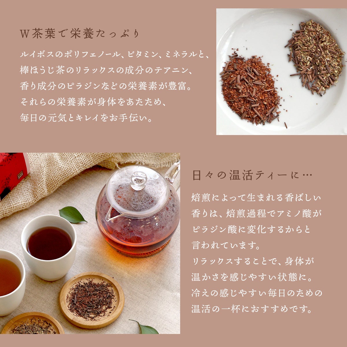 棒ほうじ茶ルイボスティー（グリーン）