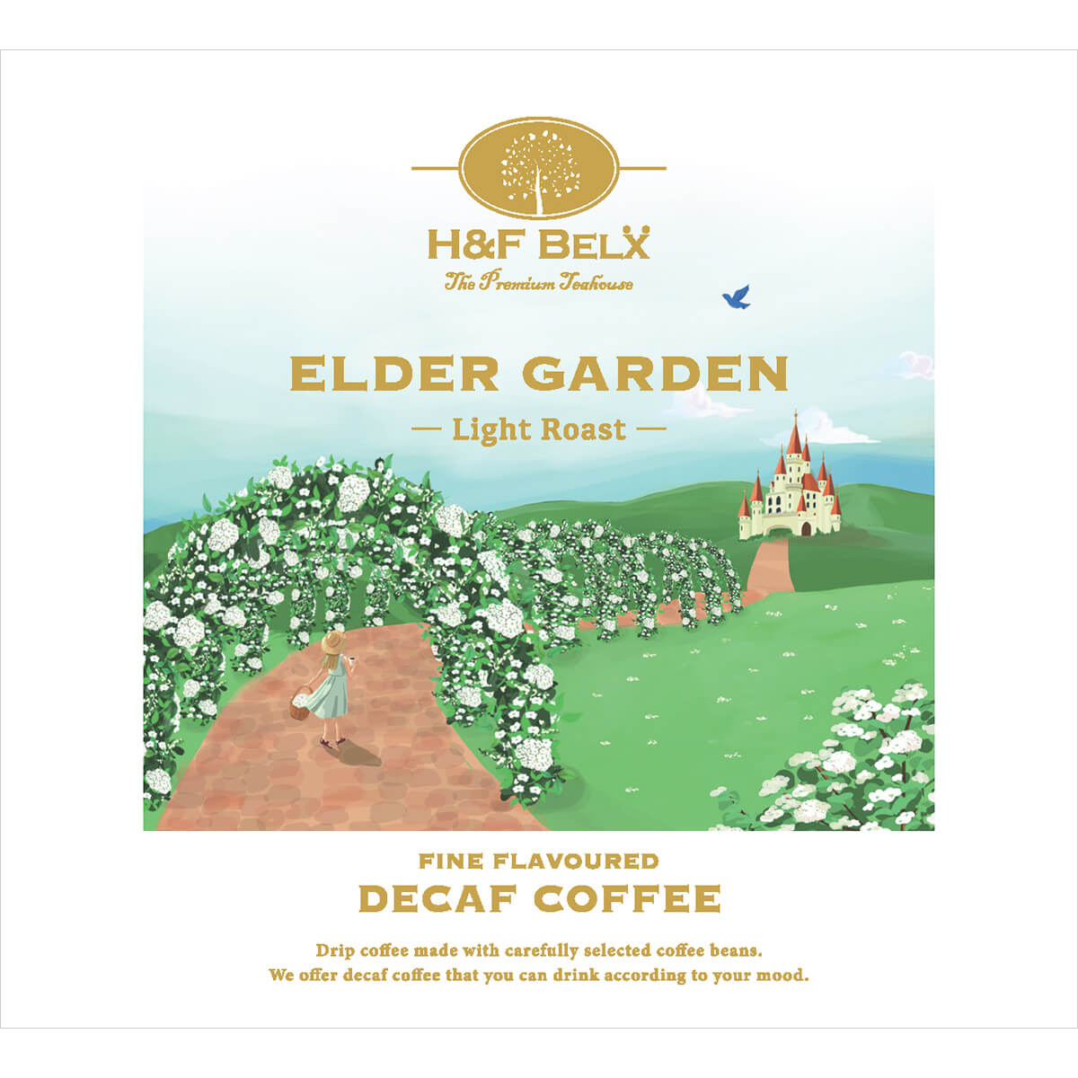 デカフェコーヒー エルダー・ガーデン ドリップバッグ5包