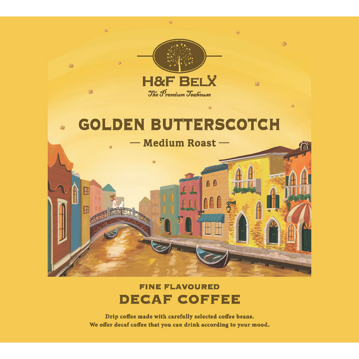 デカフェコーヒー ゴールデン・バタースコッチ ドリップバッグ5包