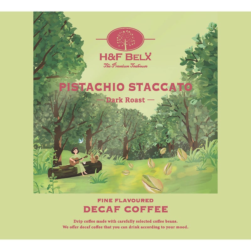 デカフェコーヒー ピスタチオ・スタッカート